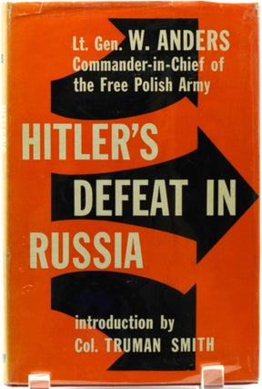 Item #026110 Hitler's Defeat in Russia. Wladyslaw Anders